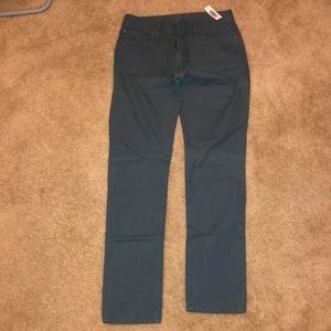 Brand new Blue/green old navy jeans. New/unused, size 30x34